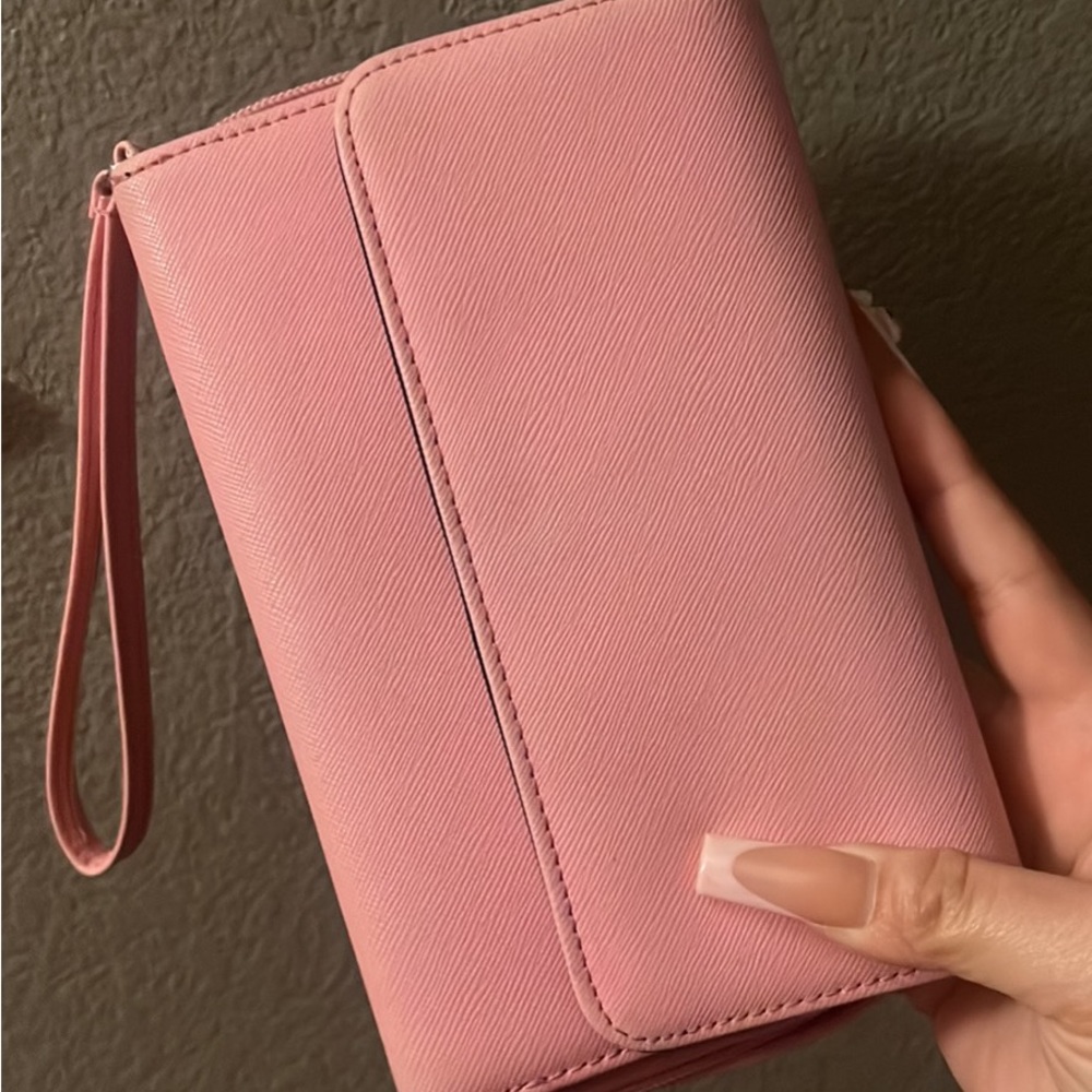 Pink wallet